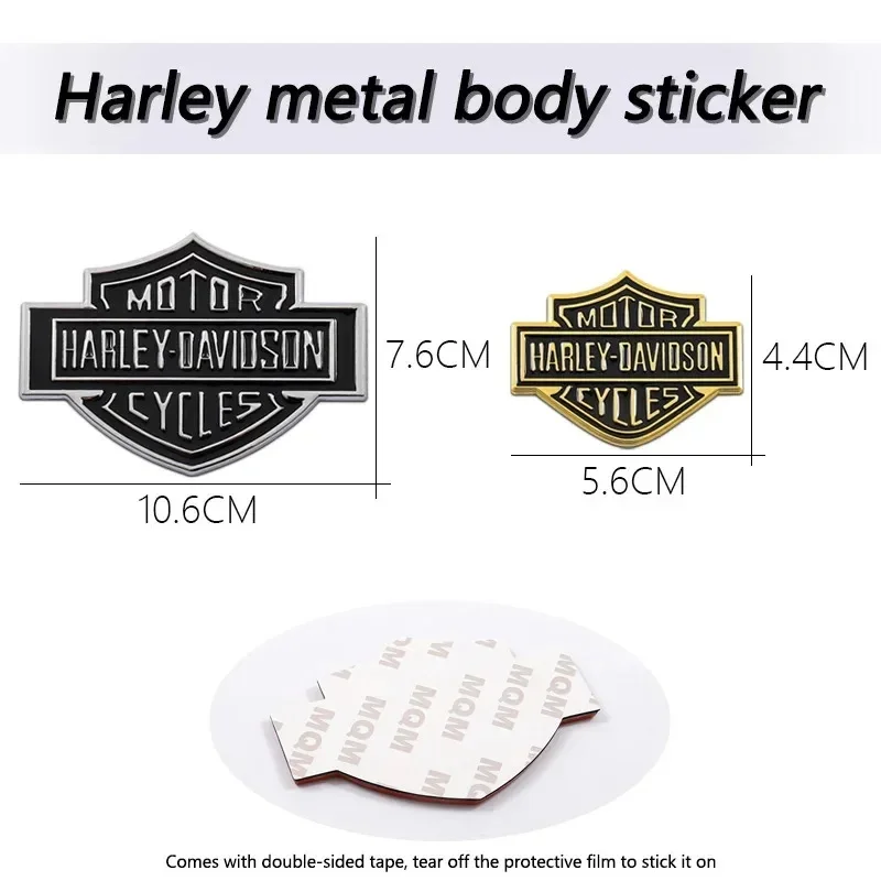 1pc Metal Decorative Motorcycle Scratch Sticker Skull Sportster Badge For Harley Davidson Pan America ADV 1250 PA1250 PANAMERICA