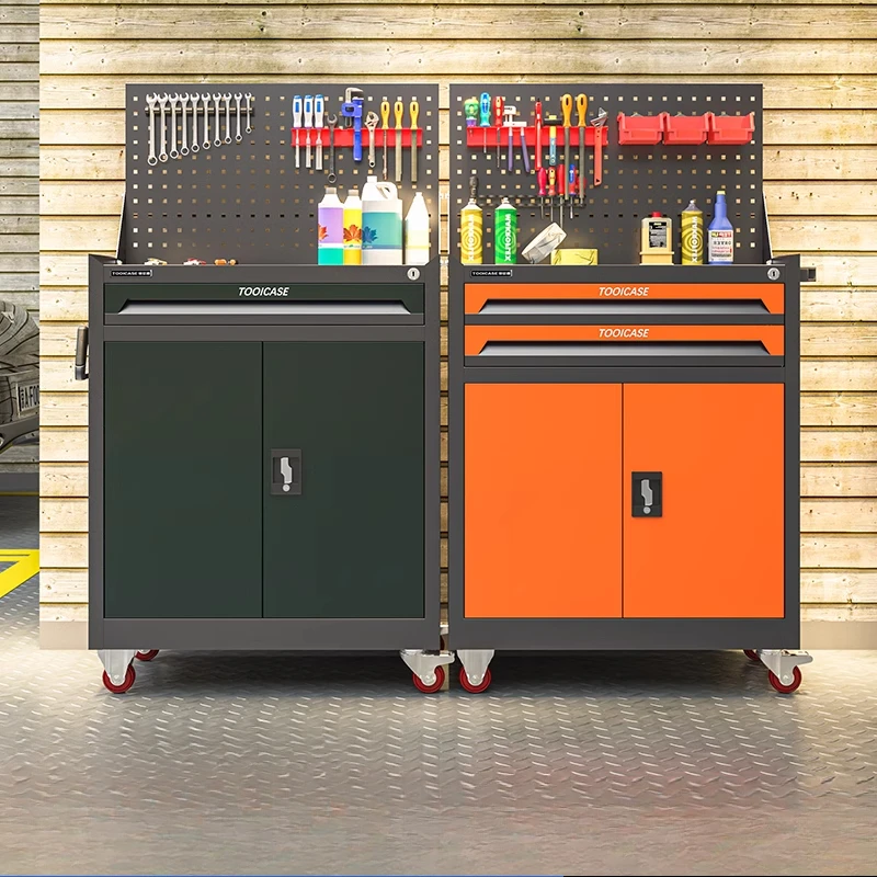 

MultiFunction Mobile Tool Cart Drawer Repair Trolley Workshop Automotive Storage Cabinet Organizer Office Furniture Estante FYTR