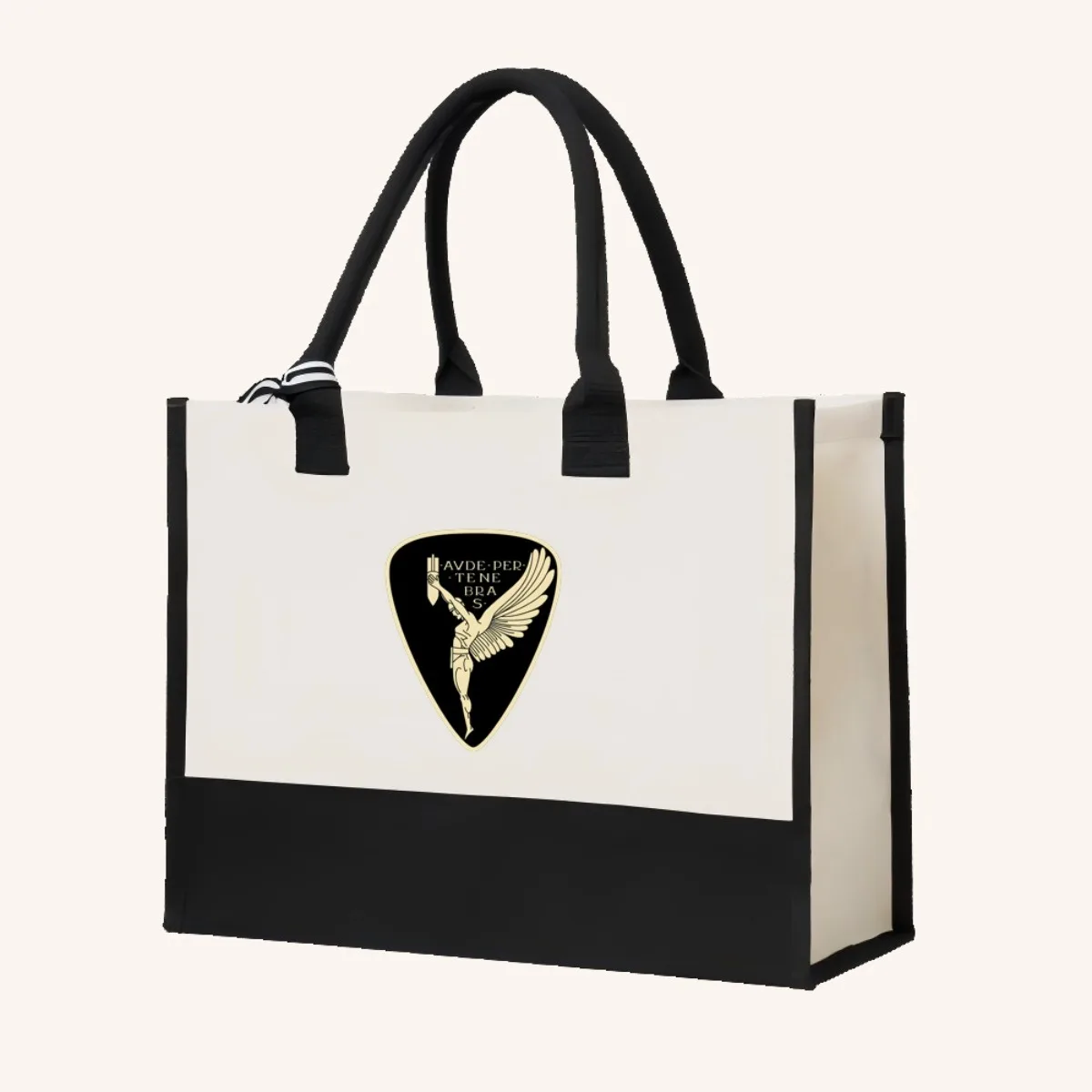 7 ° Stormo 2026 وصول جديد الموضة العملي واسعة حقيبة حمل قابلة لإعادة الاستخدام نمط طباعة 2 لهجة الثقيلة حقيبة كتف كبيرة ل أ #4