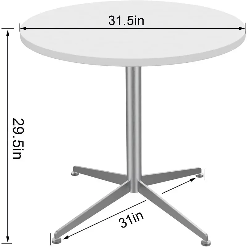 Dining Table Small Desk Conference Table Coffee Meeting Table for Office Meeting Room Kitchen Living Room