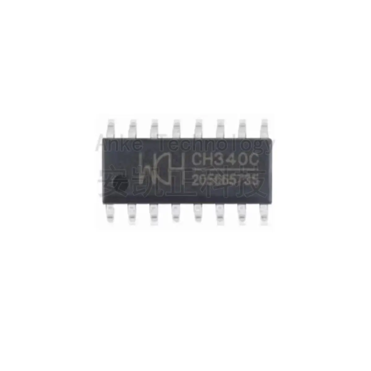 Original genuine product, SMD CH340C SOP-16 USB to serial port IC chip with built-in crystal oscillator 10pcs