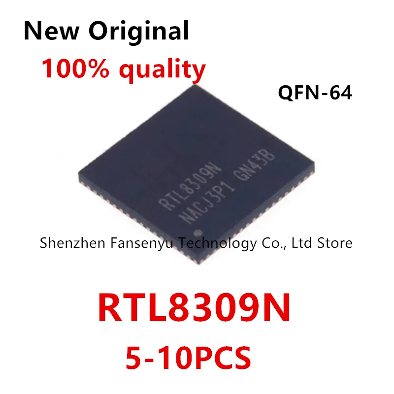 (5-10piece)100% New RTL8309N QFN-64 Chipset