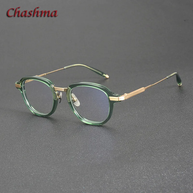 Chashma Prescription Glasses Oval Acetate Retro Female Male Retro Eyeglasses Frames Fashion Gafas for Myopia Read Recipe Lenses