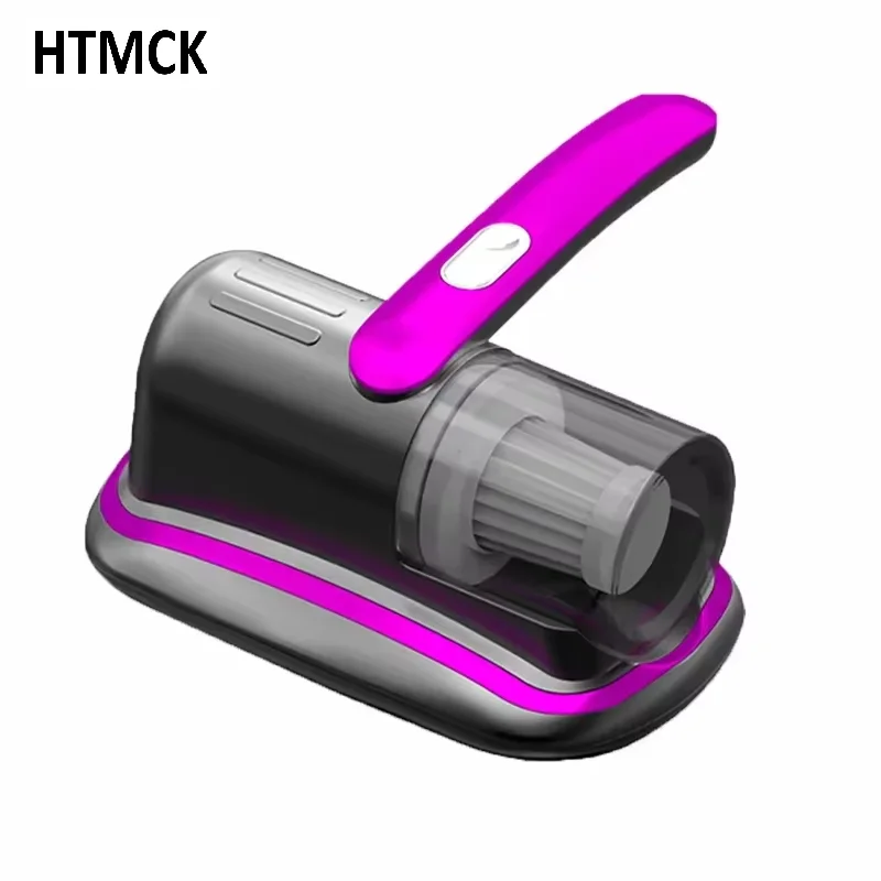 Wireless Handheld Mattress Vacuum Cleaner 12KPa Ultrasonic Vibration UV-C Light HEPA Filter For Bed Sofa Car Carpet