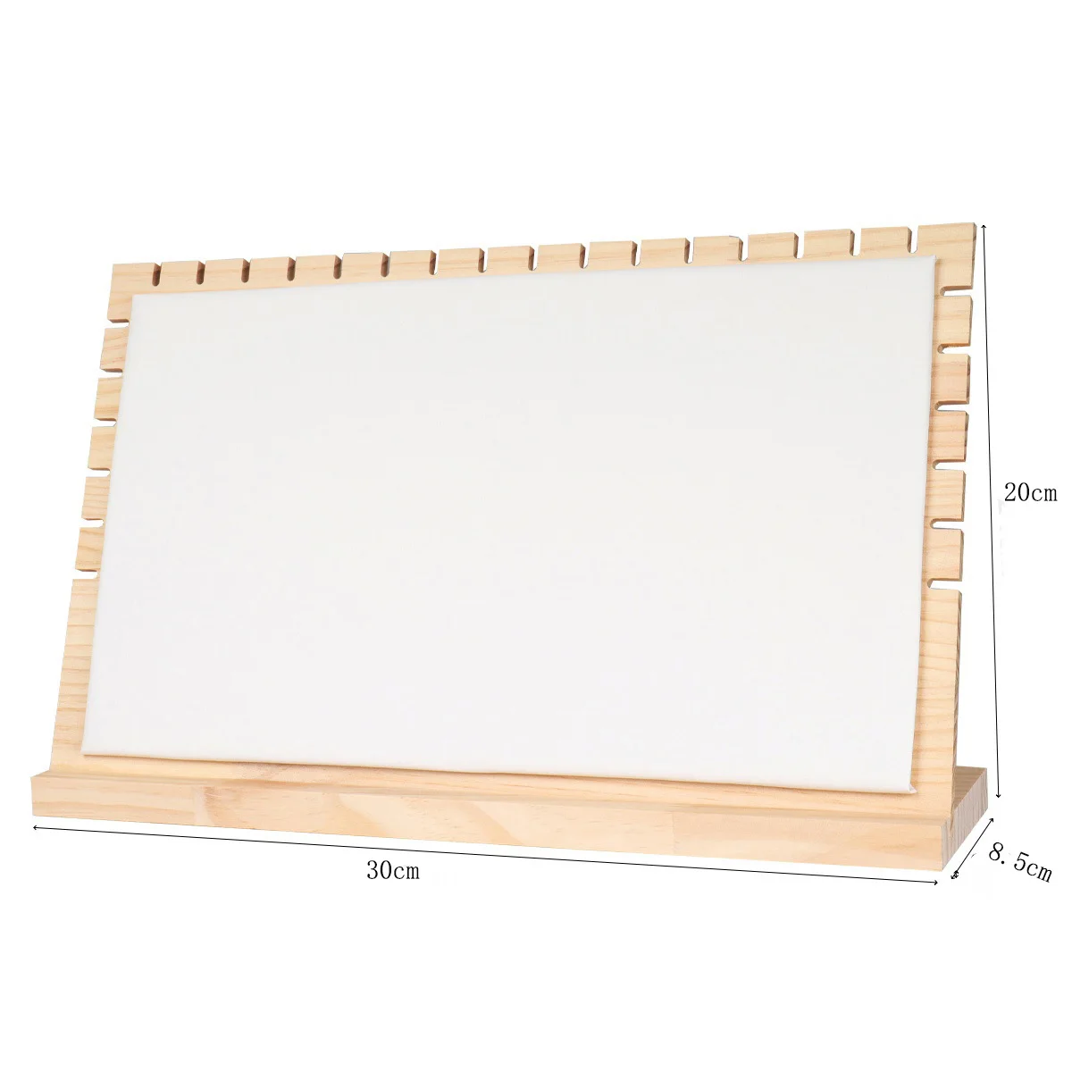 الصلبة قلادة خشبية الإطار الأزياء والمجوهرات عرض الإطار قلادة دعم عرض المجوهرات الدعائم #5