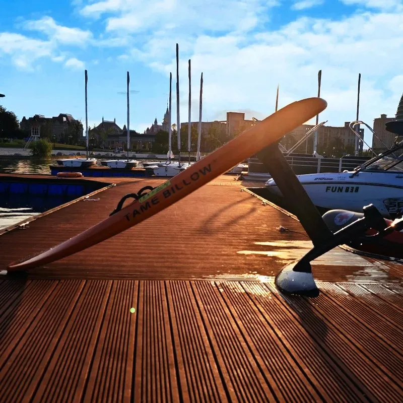 Ultra-Light Carbon eFoil, 45km/h 120min Runtime Hydrofoil Surfboard, Powerful Racing eBoard for Water Sports, Portable Design