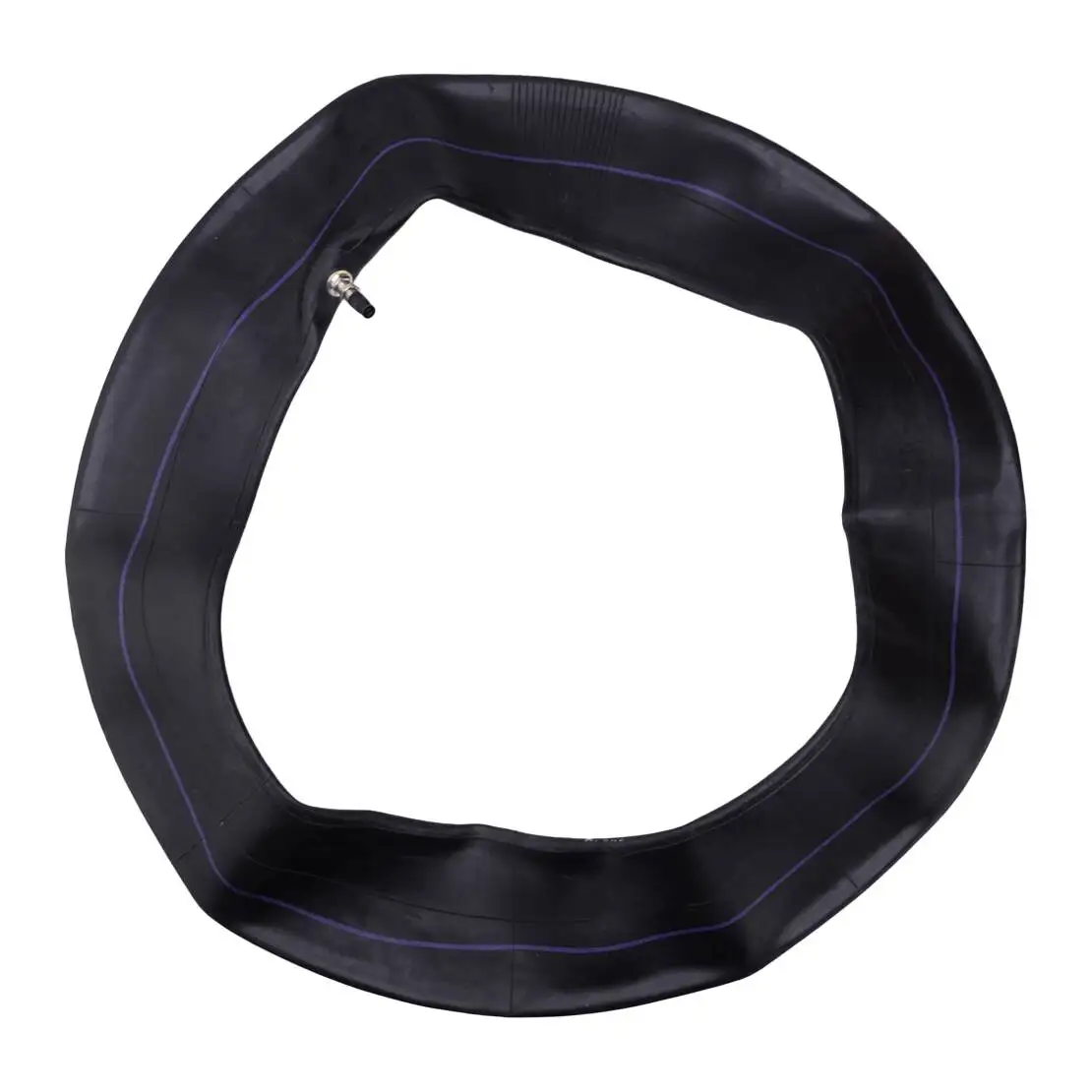 Motorcycle 110/90-16 Wheel Tire Inner Tube With Valve Stem Black Rubber