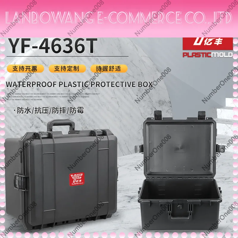 Plastic Tool Box Waterproof Shockproof Protective Case for Precision Tools Outdoor Engineering Equipment Storage Dropshipping