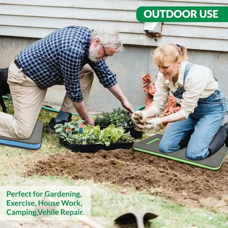 Thick EVA Foam Gardening Kneeling Mat Portable Non Slip Floor Knee Cushion Pad with Handle for Auto Repair Yard Work Baby Bath