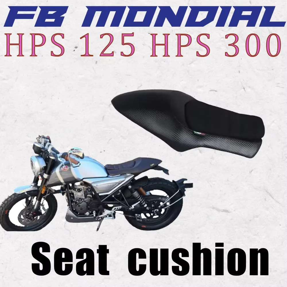غطاء مقعد ل FB Mondial HPS 125 HPS 300 HPS125 HPS300 دراجة نارية مقهى المتسابق غطاء مقعد مخصص خمر سنام السرج الرجعية