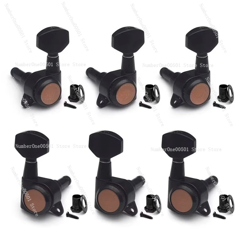 1:18 Closed Self-locking Premium Full Metal String Winder for Electric Guitar Precise Tuning Stable No Slip