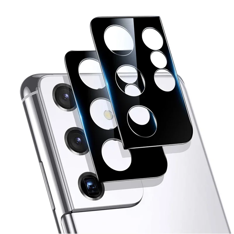 3D High quality For Samsung Galaxy S24 Ultra S23 S22 S20 S21 FE Plus A15 A25 A35 A55 A14 A24 A34 A54 Full Cover Camera Lens