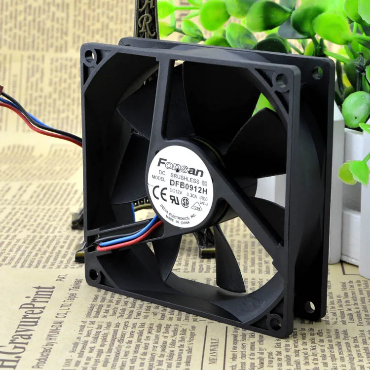 

НОВЫЙ ОРИГИНАЛЬНЫЙ DFB0912H 12 В 0,30 А 9025 90*90*25 мм 9 см ОХЛАЖДАЮЩИЙ ВЕНТИЛЯТОР