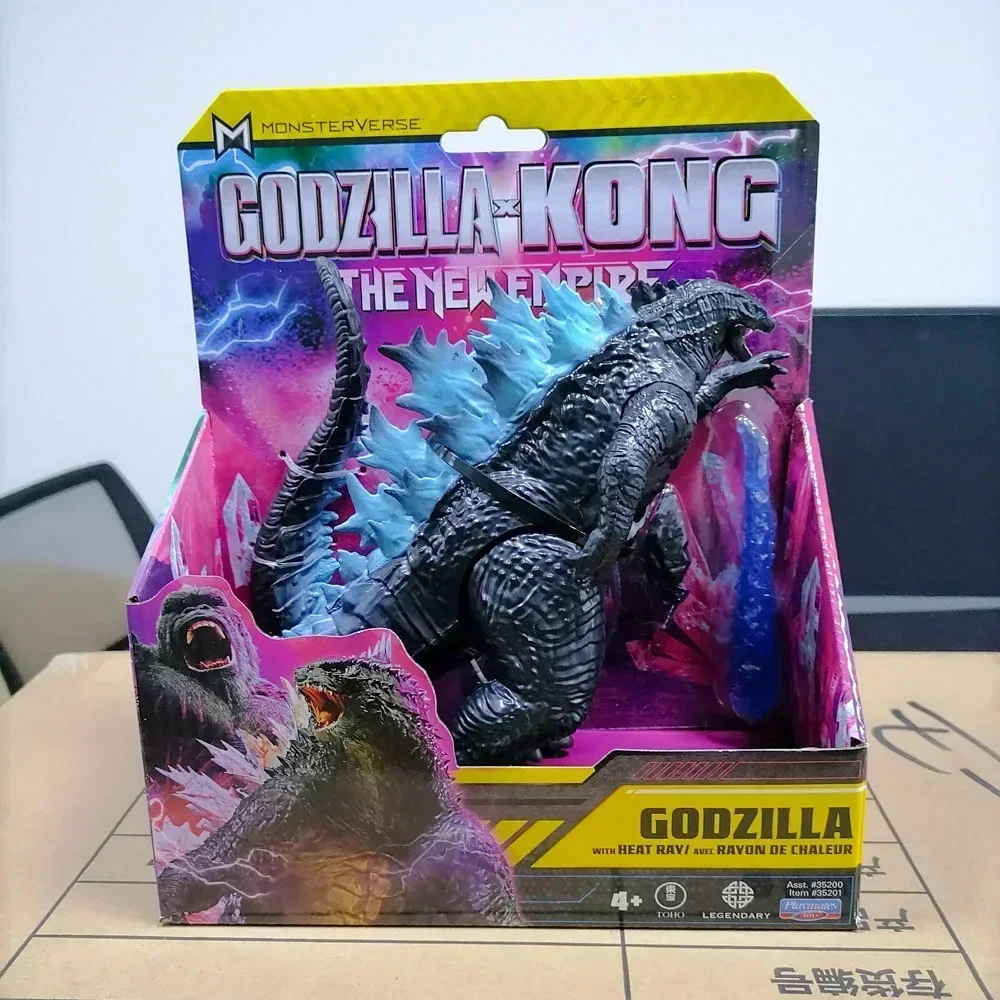 Playmates Godzilla Vs Kong Gojira New Empire 2024 MOTHRA TIAMAT Doll Figures Model Boys Kids Birthday Gifts Collectible