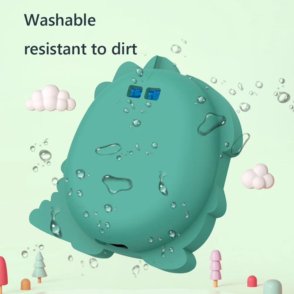 

Protective Case Cute 3D Dinosaur Pattern Silicone Case Anti-Scratch Protective Cover with Finger Lanyard for Tamagotchi Uni 2023