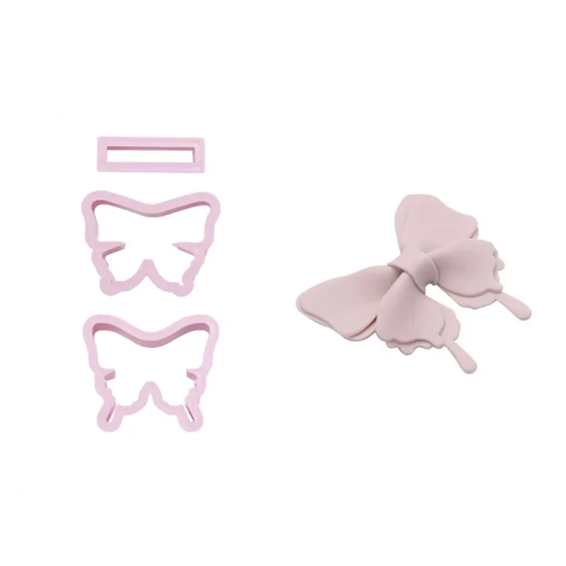 Moule à gâteau avec nœud papillon, outils de gaufreur de biscuits, décoration de fête prénatale, mariage, glaçage, fournitures de cuisson pour Fondant, nouvelle collection