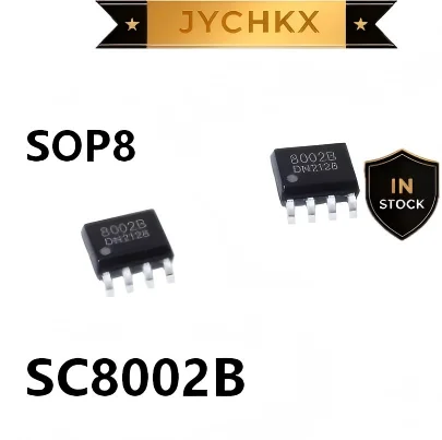 20PCS SC8002B SOP-8 SOIC8 3W Mono Audio Power Amplifier IC 2V~5V Supply With Shutdown Function SC8002