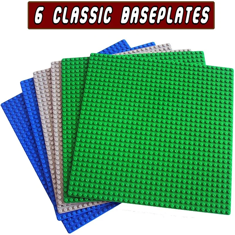Grundplatten 32x32 16x32 Punkte Klassische Grundplatten MOC Ziegel City Dimensions Bausteine Figuren Konstruktionsspielzeug – Detail 1