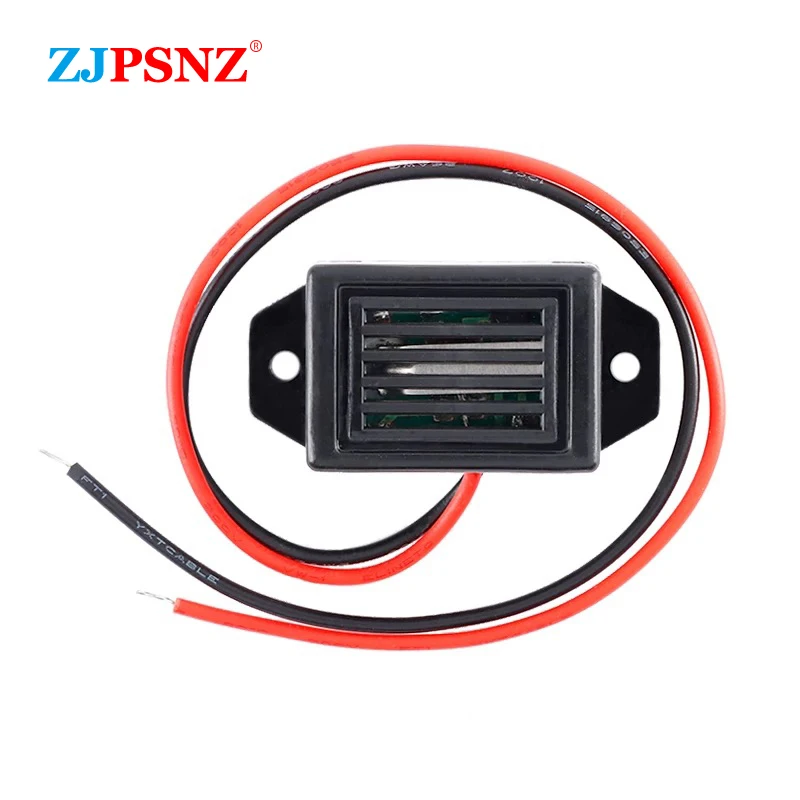 

3V 6V 9V 12V 24V 75dB Siren Beeper Buzzer Sound Warning Alarm Adapter Cable Slim Invisible Car Truck Vehicle Reversing Reminders