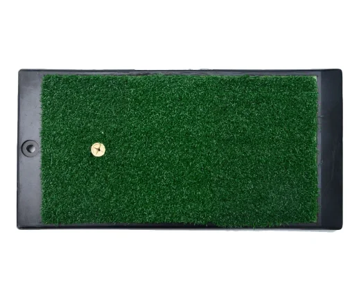 Individual Practice Rubber Base Mini Golf Swing Training Chipping Mat