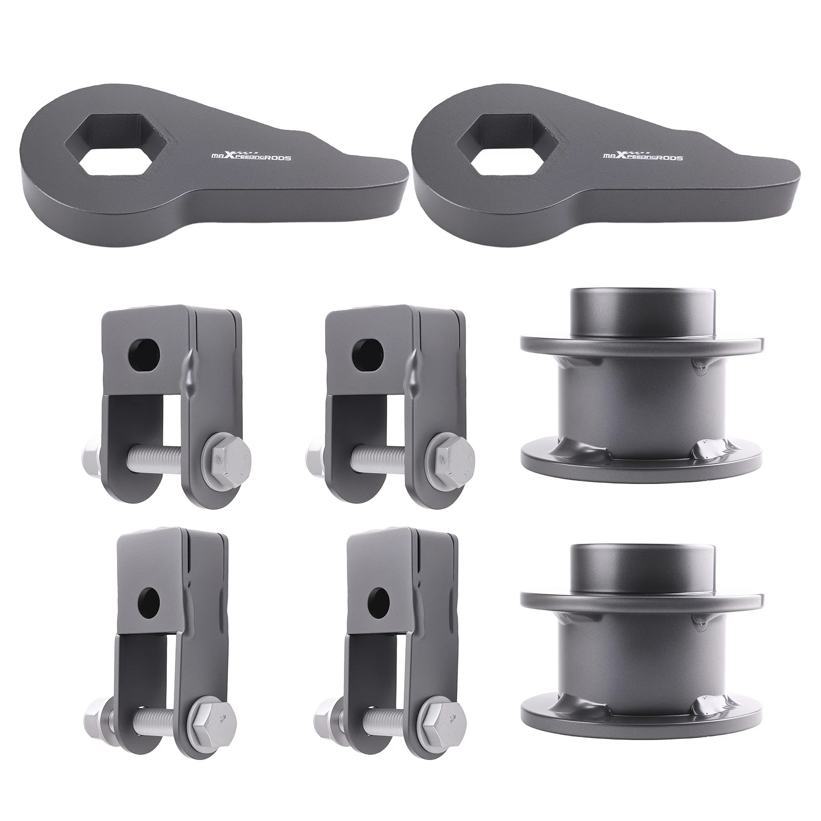 

MaXpeedingrods 3" Front 2" Rear Lift Kit for Chevy Tahoe Suburban GMC Yukon 2000-2006 Steel