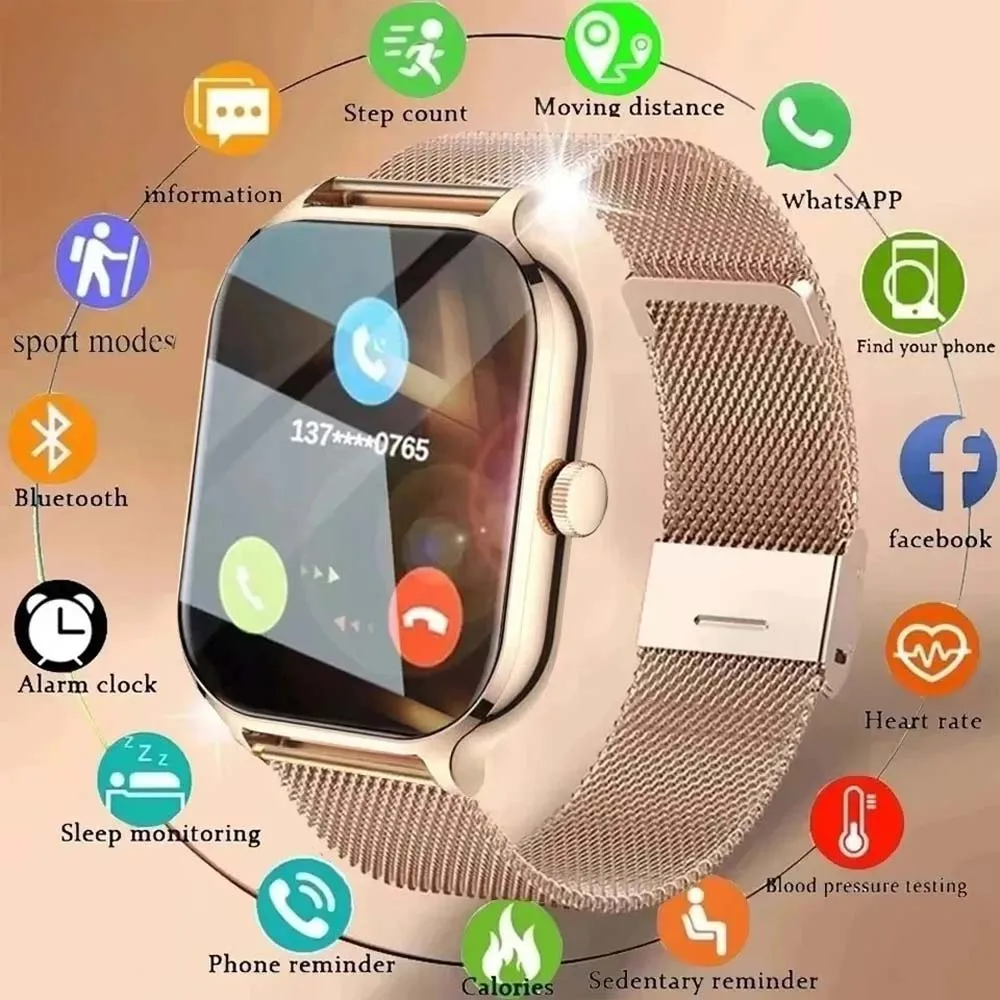 

2026 Selling New Smartwatch for Men Women Newest Sport Smartwatches Faces 1.83'' BT Call Sports Fitness Phones Android iPhone