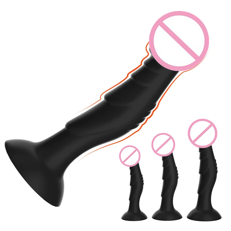 Dildo Anal Plug Butt Plug With Strong Suction Cup Prostate Massager Product Anal Dilation Masturbation Sex Toys Women Men 3 Size