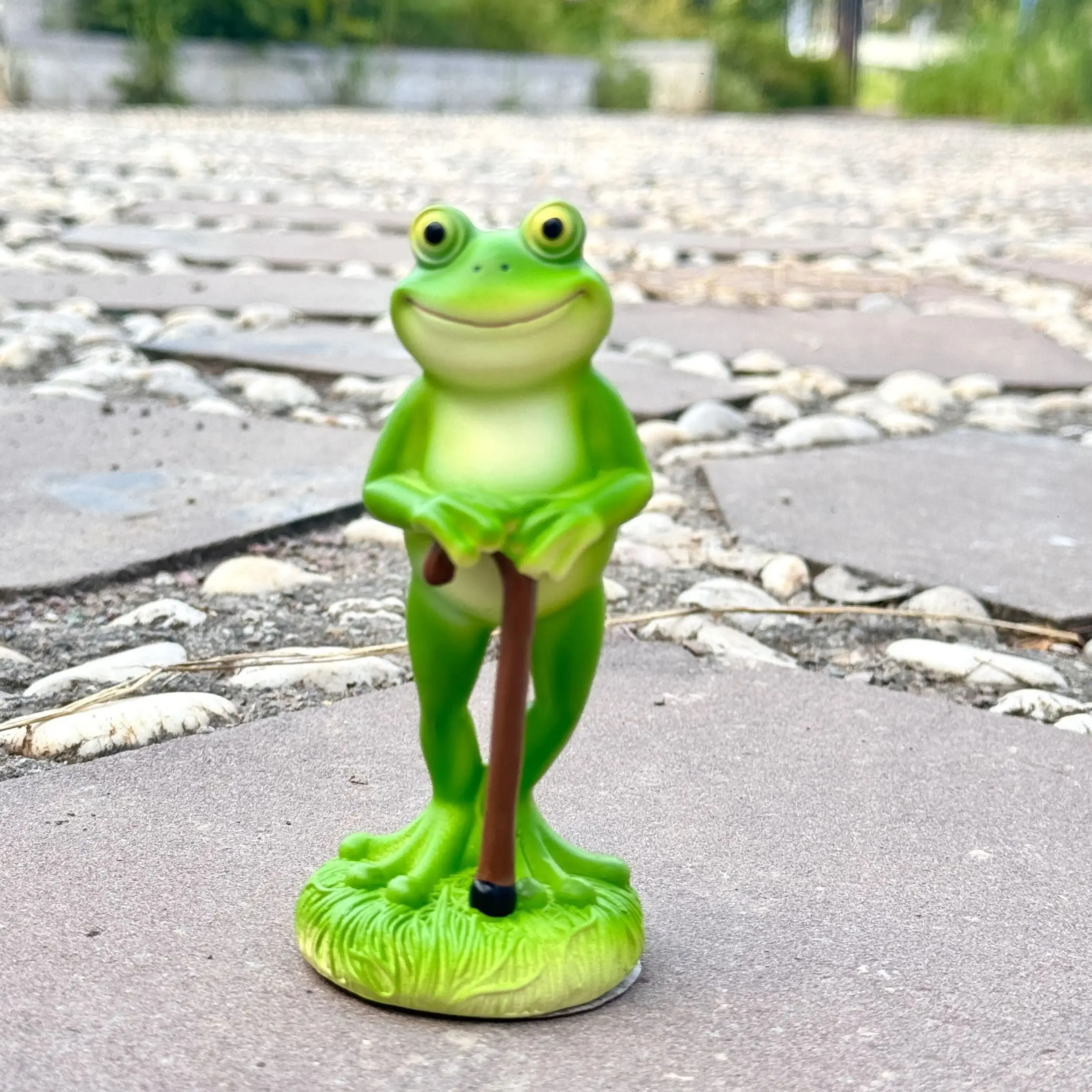 1Pc Charming Green Frog Garden - đánh giá và giá Plant Parent Pot