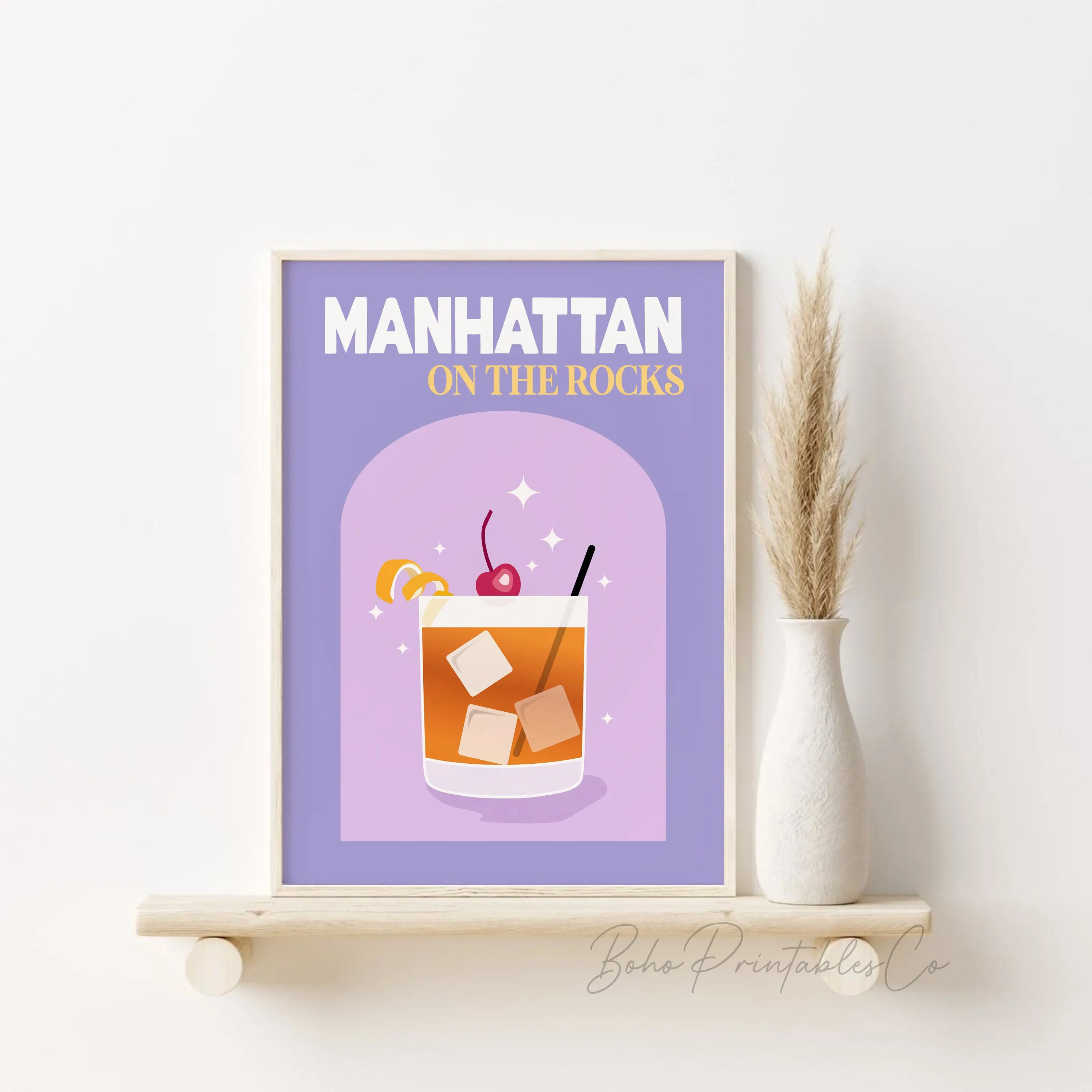 الفرنسية مارتيني الشاي الأخضر مانتاتان مارغريتا الملونة كوكتيل المشارك طباعة صور فنية للجدران قماش اللوحة غرفة ديكور المنزل #3