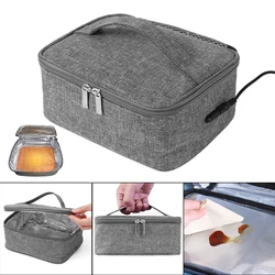 USB Electric Heating Bag Food Warmer Car Travel Camping Heater Container Packet Thermal Bag Electric Lunch Box for Office School