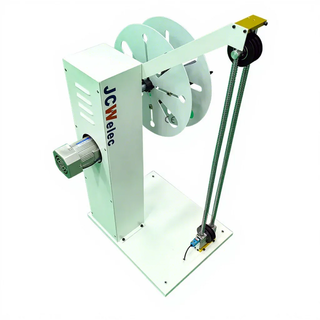 JCW-WP01 ECO Filament Spool Wire Roller Cable Roll Pay off Machine Feeding Machine Take up Machine