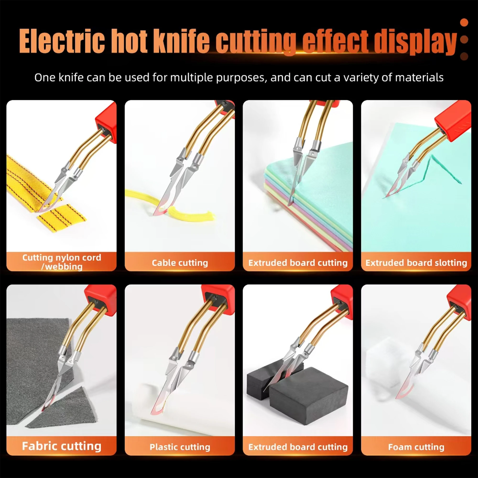 6pcs Durable Metal Plastic Welding Tool Set, Smooth Head Soldering Repair Iron, No Battery Required