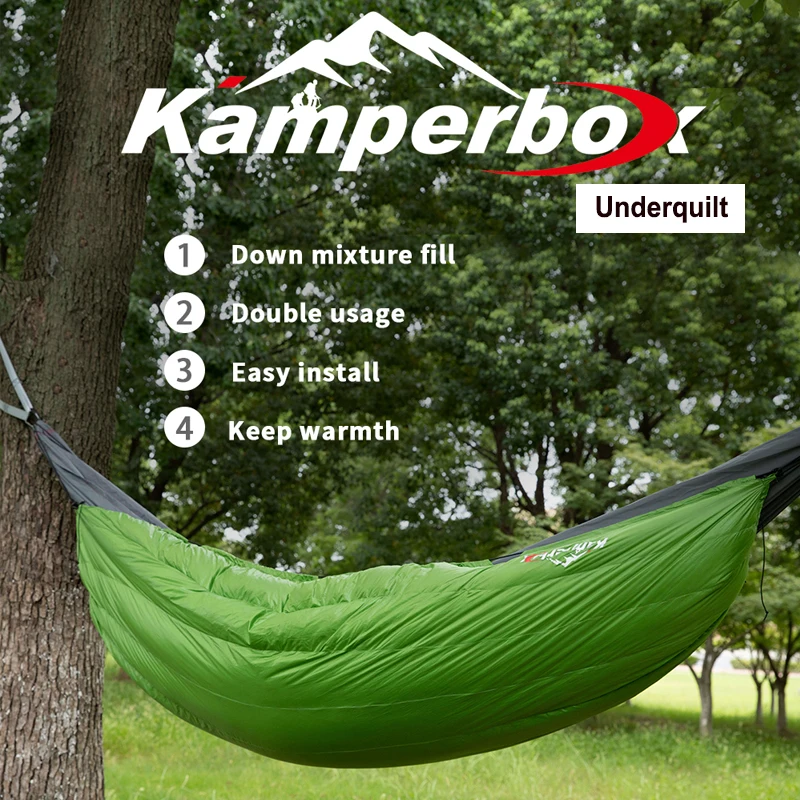 Kamperbox Down Quilt Underquilt Sleeping Bag Down Hammock Underquilt Down Camping Quilt Sleeping Bag Tourism