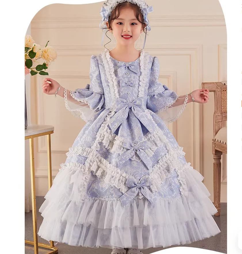 

Autumn-Winter Girl Lolita Princess Court Style Dress