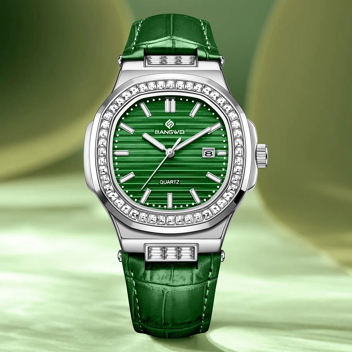 BANGWEI 2025 NEW elegant Women's Watch luxury business luminous date clock quartz vintage watches  fashion Women's wristwatch