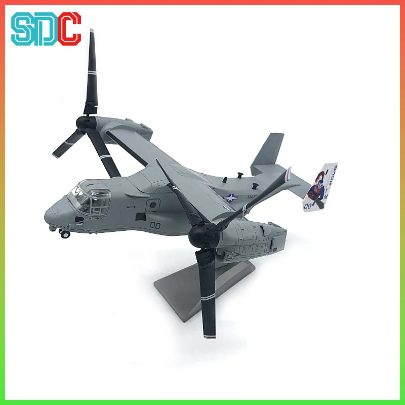 

1:72 Boeing Bell V-22 Osprey Alloy Fish Eagle Tilting Rotor Aircraft Model Non-Radio Controlled Model Toy For Children & Adults