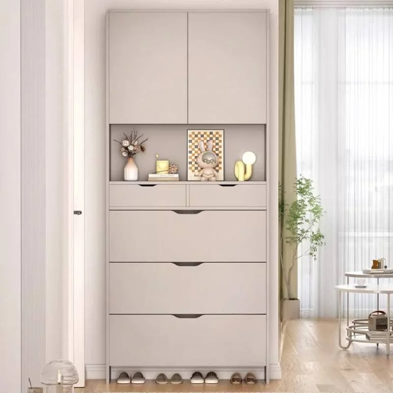 Entrance Hallway Shoe Cabinet Drawers Entryway Corner Compartment Shoe Shelf Storage Hidden Meuble Chaussure Room Furnitures
