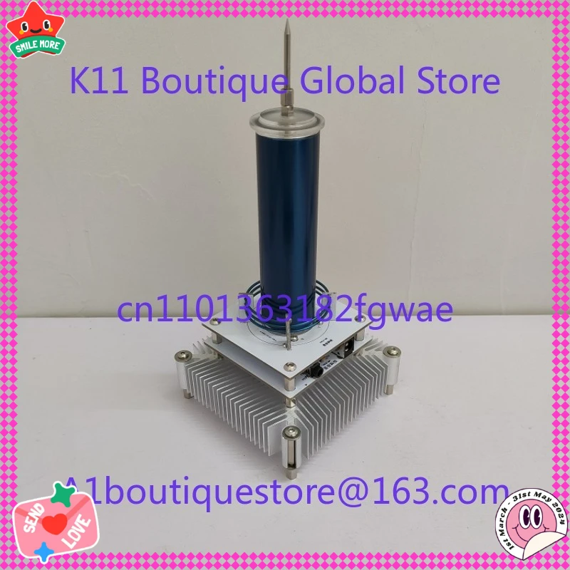 Music Tesla coil, plasma speaker, air lighting, ion windmill wreath, technology gifts