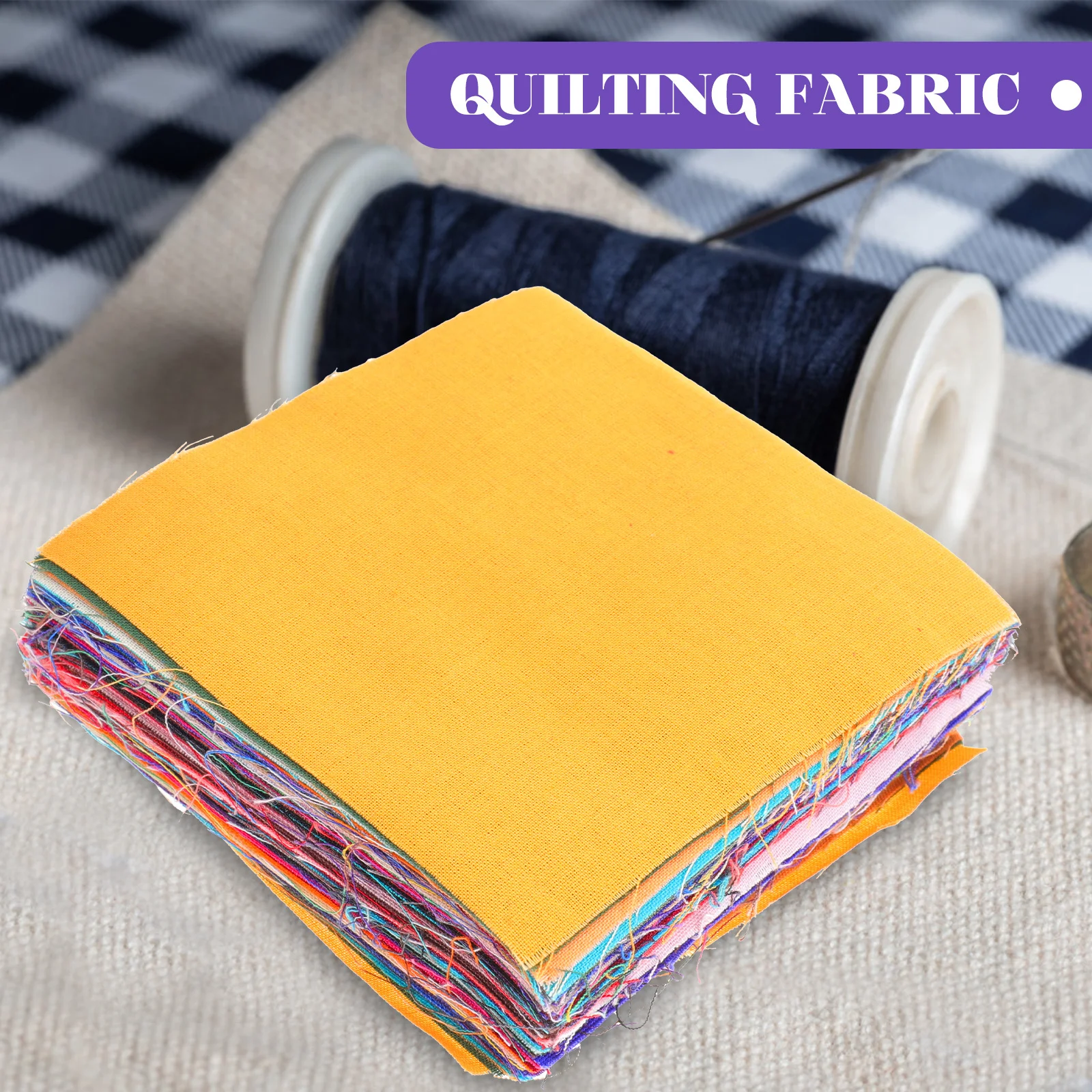 

100pcs Patchwork Squares 4X4 Inches Quilting Craft Material For Diy Projects Precut Fabric Sheets Sewing Starter Kit Craft