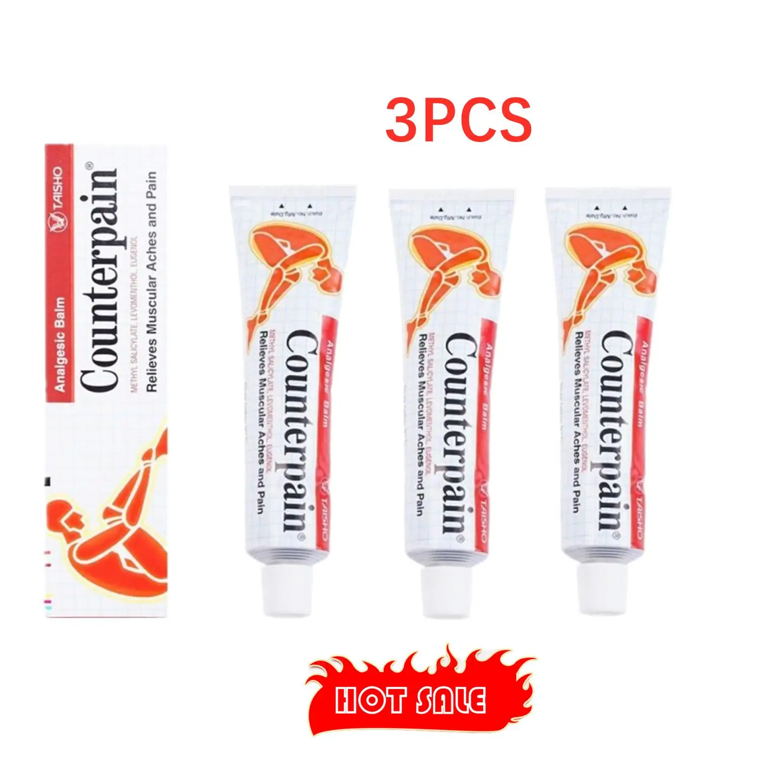 3 шт., 120 г, разрушающий боль в Таиланде, анальгетический бальзам, снимает мышечные боли и боль, бальзам для облегчения боли, мазь от ревматоидного артрита