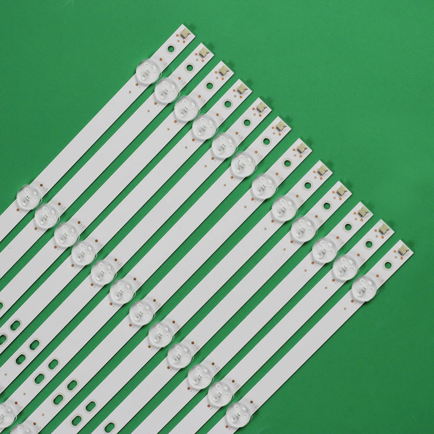 Faixa de LED para RAC, RNSMU6540, RTU6549-C, RNSMU6536, HV650QUB-F9A, 12mm, V2, JL.D65061330-031DS-M_V02, 12PCs