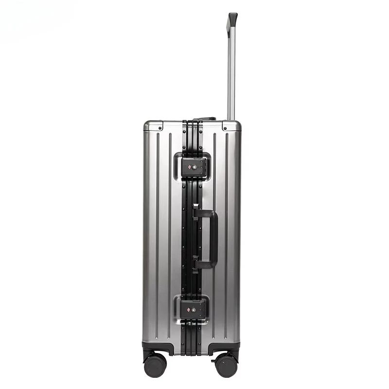 Travel Suitcase with Silent Aircraft Wheels  Metal Lock Durable Luggage