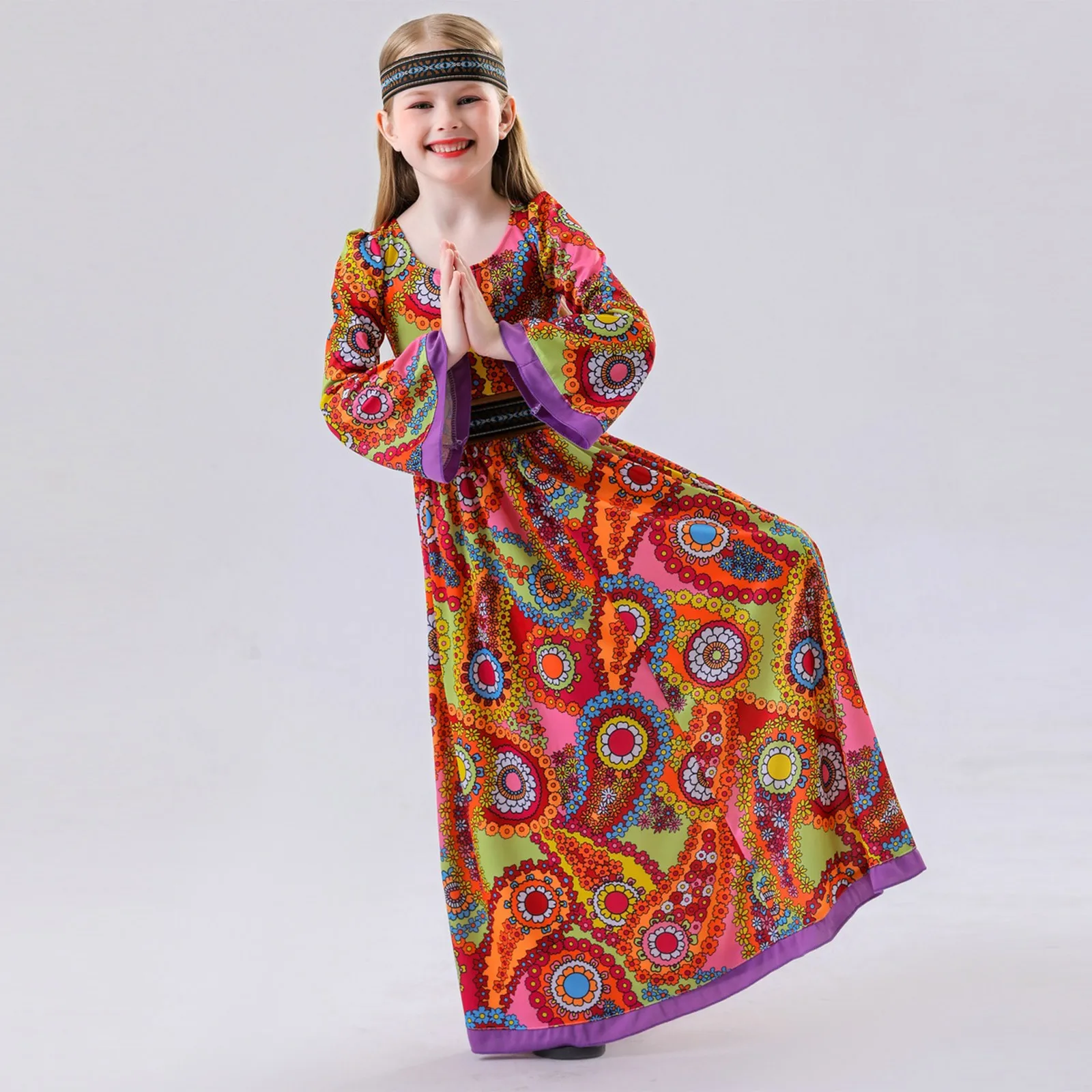 3 قطع ازياء الأداء المرحلة للفتيات ، ازياء الرجعية ، تأثيري الاسترالية ، اللباس مع سترة غطاء الرأس ، ازياء هالوين