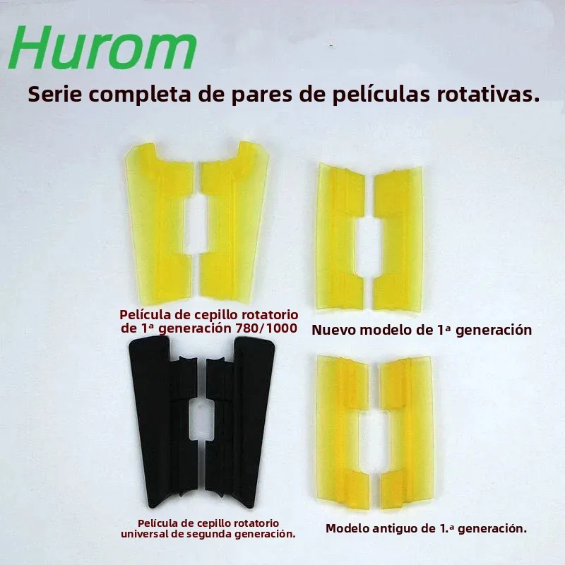 Accesorios para extractores de jugo HUROM hu100/200/300/500/600/780, cepillo giratorio, cepillo de película, tira de goma impermeable para extractor de jugo lento
