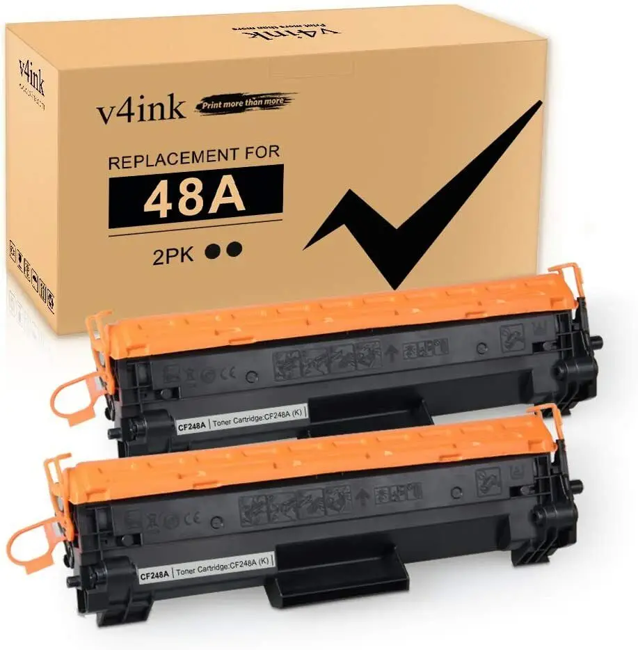 

2PK V4ink Compatible HP CF248A 48A Toner For HP Laserjet Pro M15w M15a M16w M16a