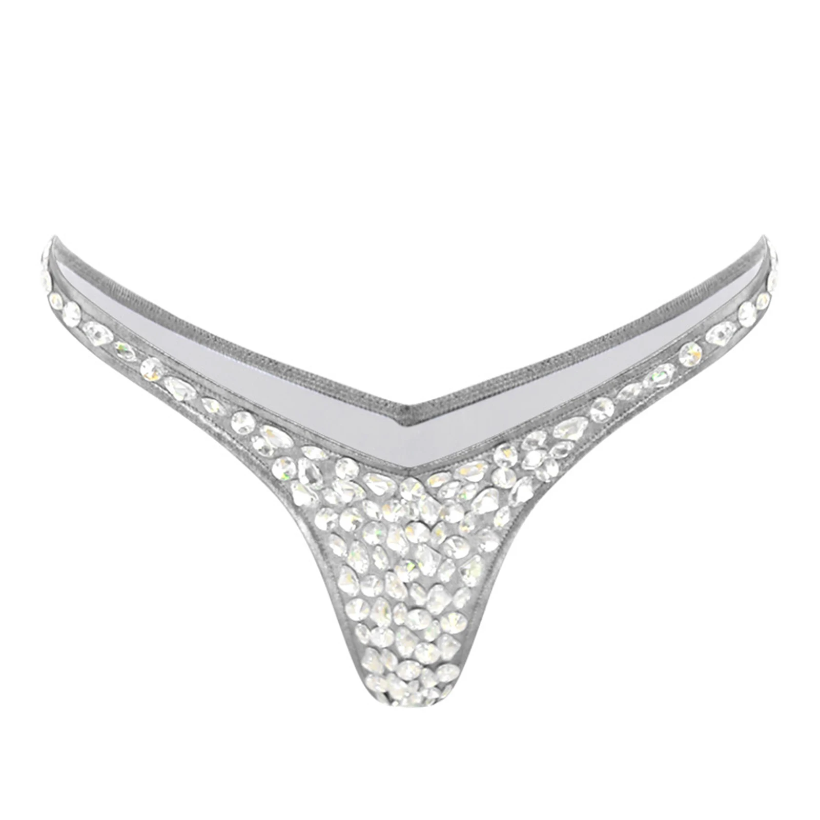 

Sexy Fashion Bikini Swim Thong Adult Women U-shape Shiny Glittery Mini Briefs Bathing Suit Swimwear Beachwear Pool Party Briefs
