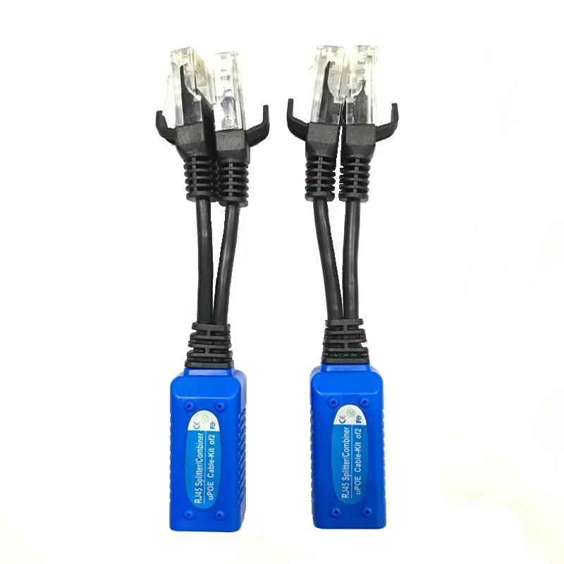 

POE Adapter Cable, RJ45 splitter combiner, Ethernet PoE Adapter, Passive Power Cable, UPOE01 POE Adapter Cable Connectors, upoe