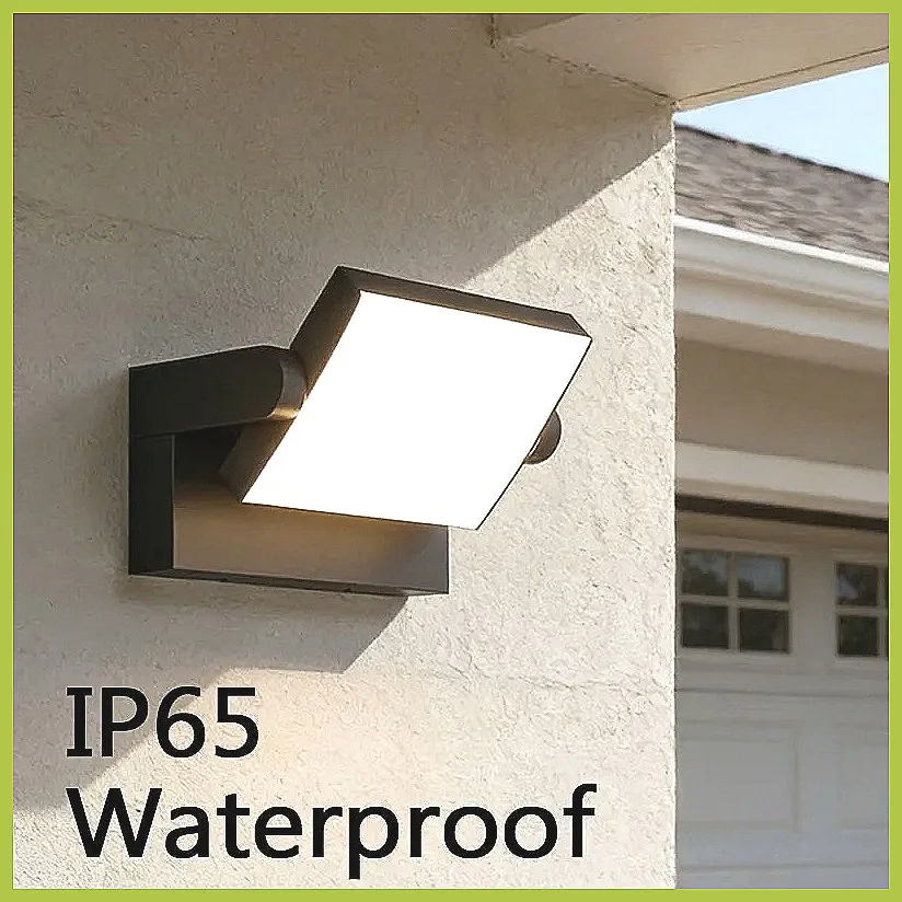 

Светодиодный настенный светильник Chillgio 18 Вт для улицы с датчиком движения, 1500 лм, IP65, водонепроницаемый, для крыльца, балкона, сада, уличный светильник, лампа