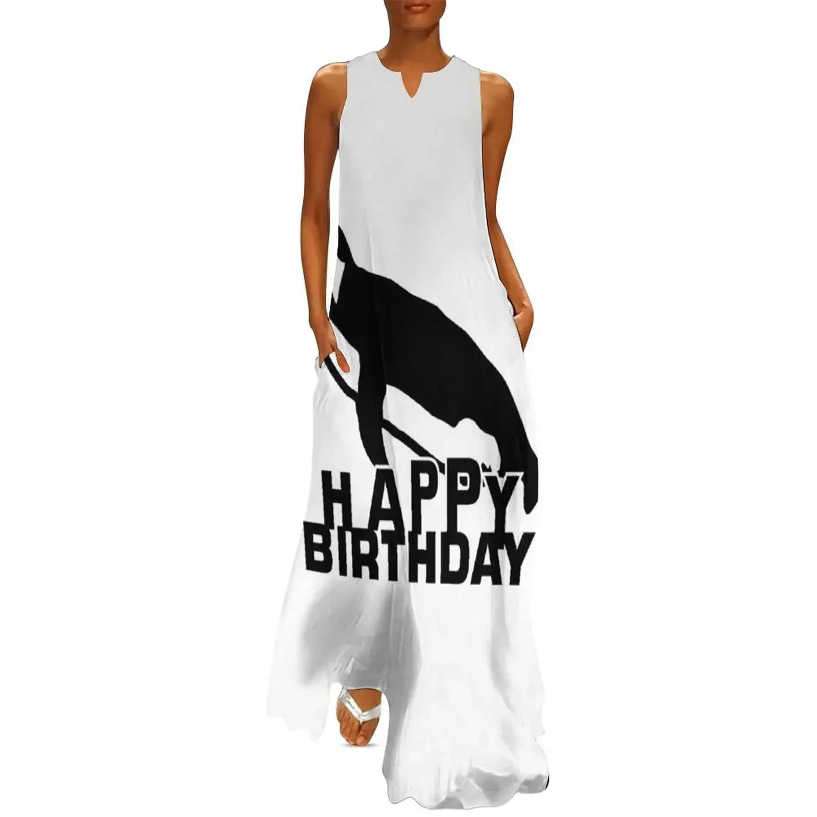 Maglietta di compleanno, maglietta di buon compleanno, tema pinguino vintage, regalo di compleanno, design per uomo e donna, abito lungo da ragazzo