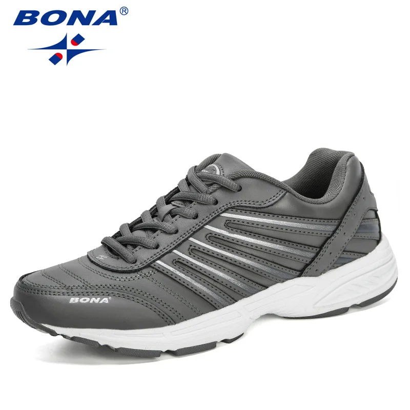 BONA-Chaussures d\'athlétisme légères et confortables pour homme, baskets de sport de plein air respirantes et anti-ald, nouvelle collection 2023